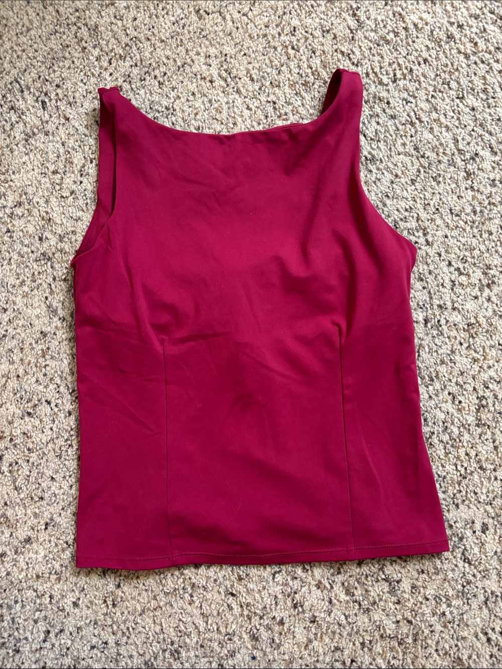 Women's Sleeveless Tank Top in Deep Berry